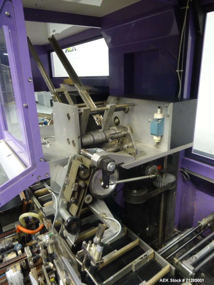 Used Marchesini Model M 140 Automatic Horizontal Reverse Tuck Cartoner