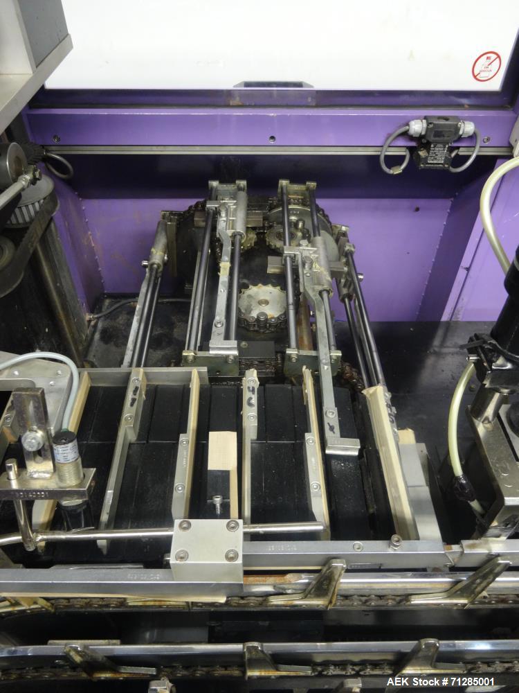 Used Marchesini Model M 140 Automatic Horizontal Reverse Tuck Cartoner
