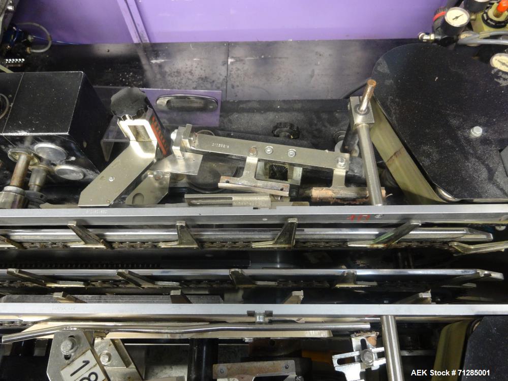 Used Marchesini Model M 140 Automatic Horizontal Reverse Tuck Cartoner