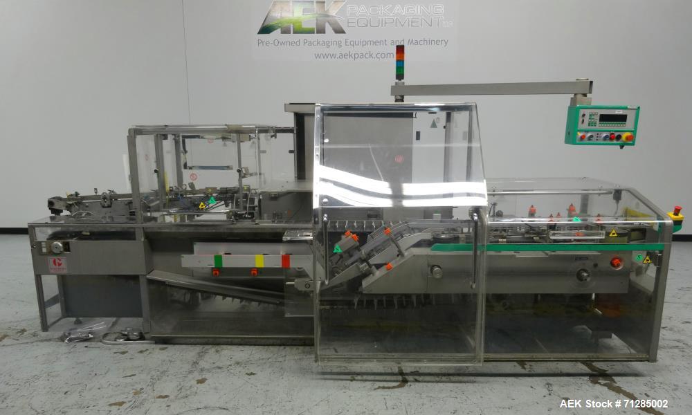 Used Marchesini MA 150 Automatic Horizontal Intermittent Motion Cartoner