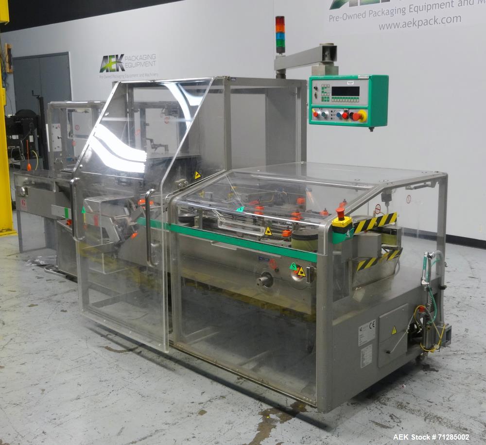 Used Marchesini MA 150 Automatic Horizontal Intermittent Motion Cartoner