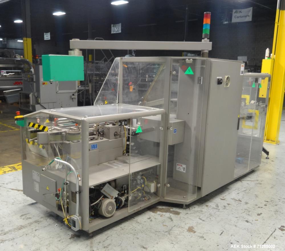 Used Marchesini MA 150 Automatic Horizontal Intermittent Motion Cartoner