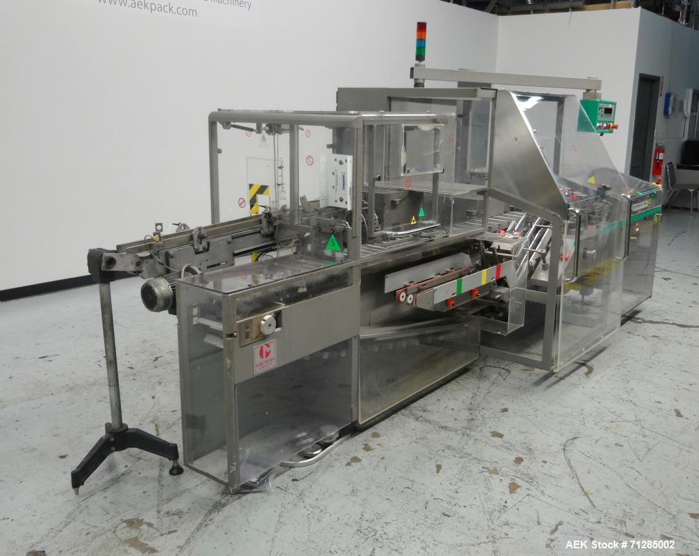 Used Marchesini MA 150 Automatic Horizontal Intermittent Motion Cartoner