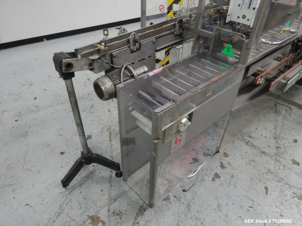 Used Marchesini MA 150 Automatic Horizontal Intermittent Motion Cartoner