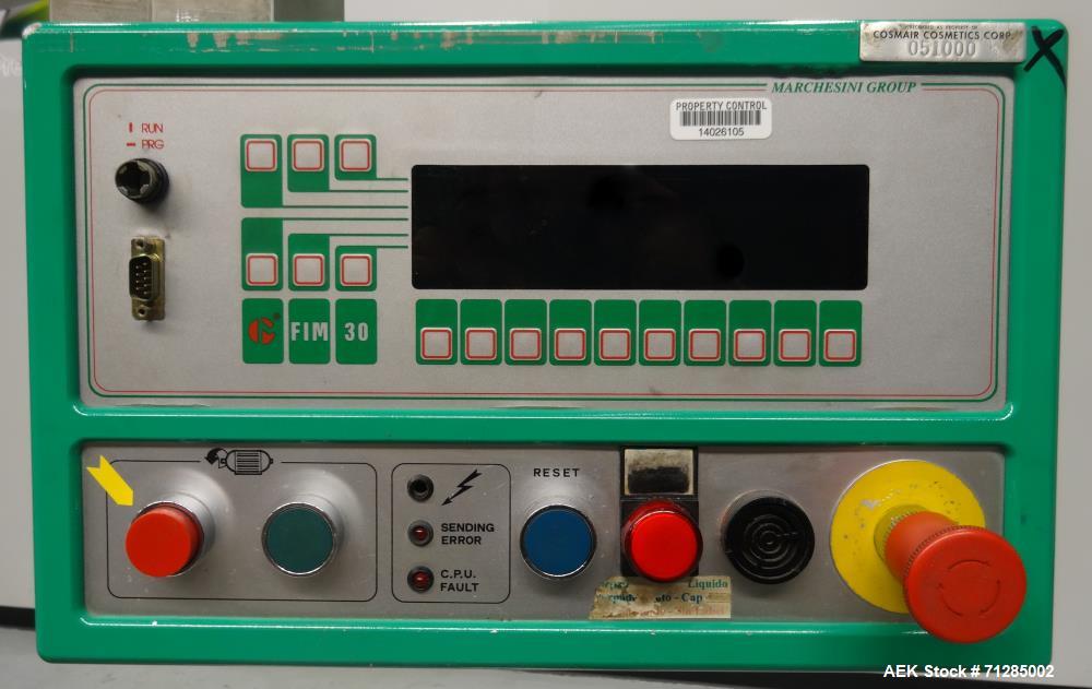 Used Marchesini MA 150 Automatic Horizontal Intermittent Motion Cartoner