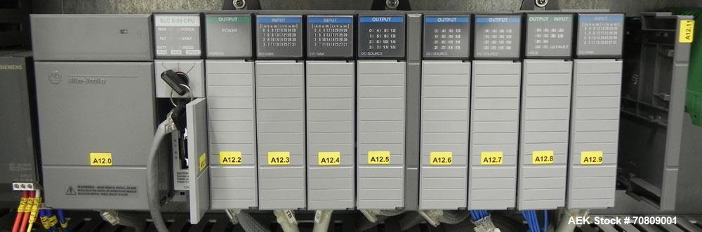 Used Marchesini Model MA 255 Automatic Horizontal Cartoner. Machine is capable of speeds up to 200 cartons per minute. Has a carton size range: (length) 25mm - 100mm (width) 15mm - 85mm (depth) 65mm ...
