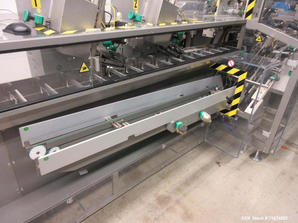 Used- Marchesini Model MA155A Continuous Motion Horizontal Blister Cartoner