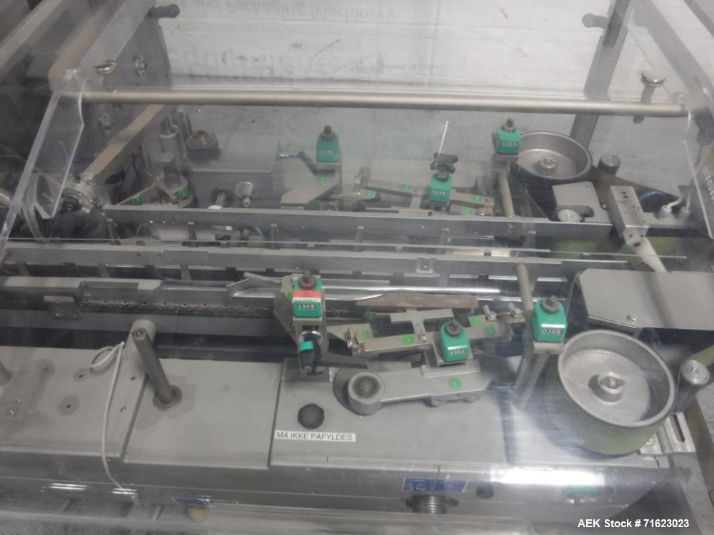Used Marchesini Model MA255 Automatic Horizontal Tuck Cartoner