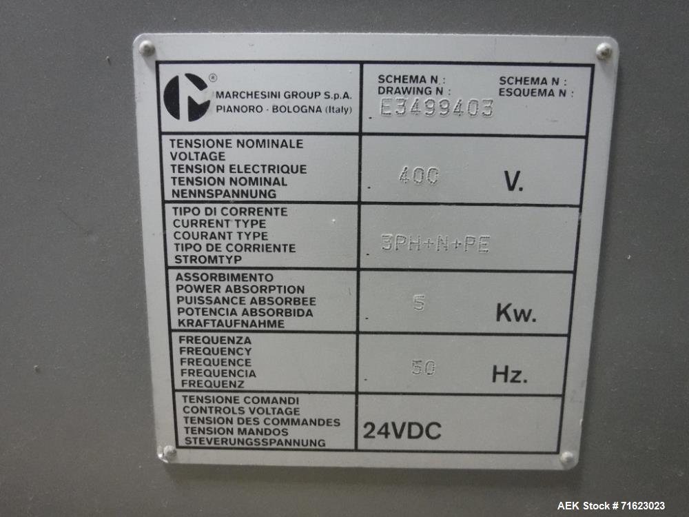 Used Marchesini Model MA255 Automatic Horizontal Tuck Cartoner
