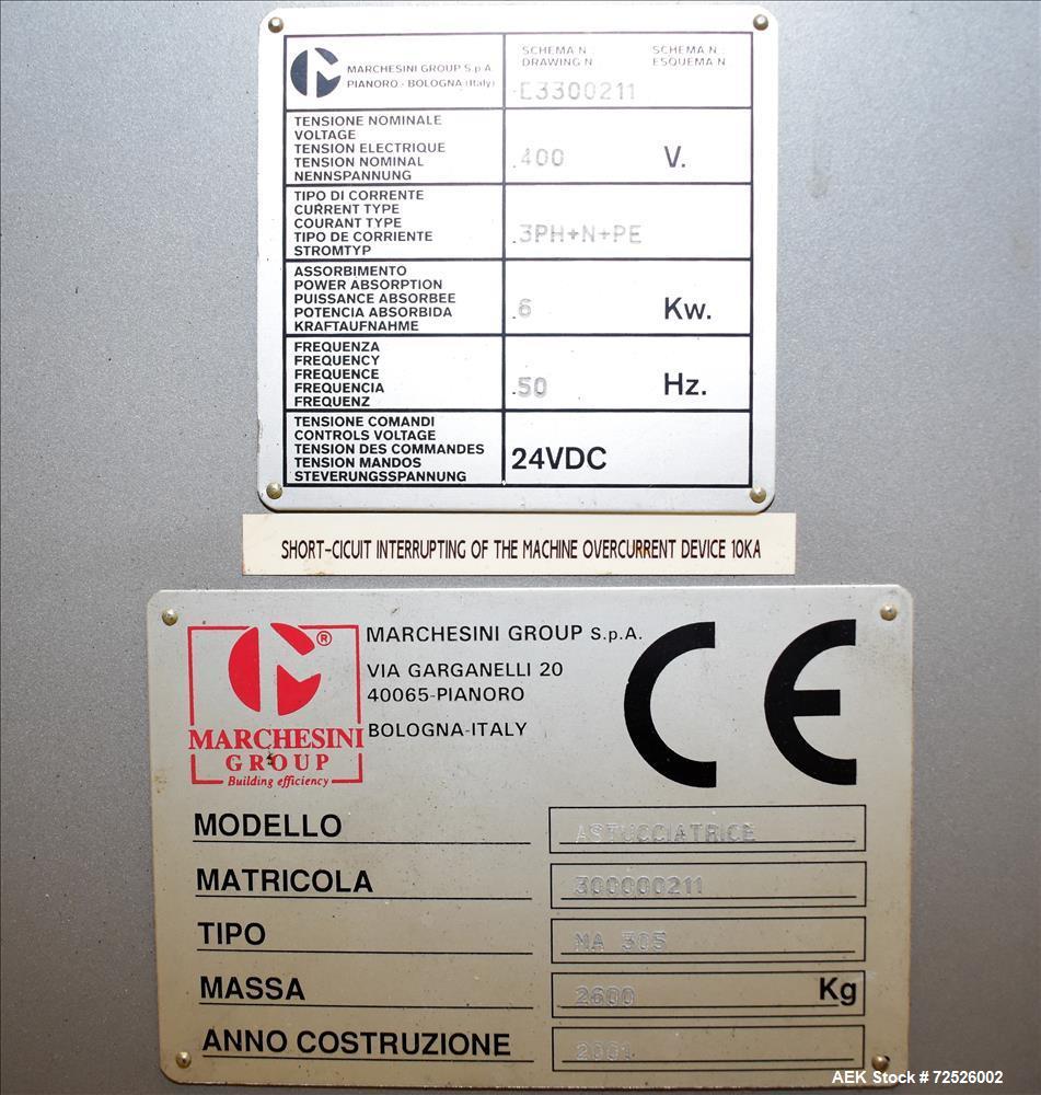 Used- Marchesini Model MA 305 Horizontal Blisterpack Cartoner