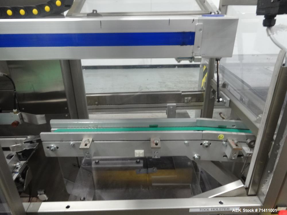 Used Marchesini Model MA352S Automatic Vial/Bottle Cartoner with Vison System