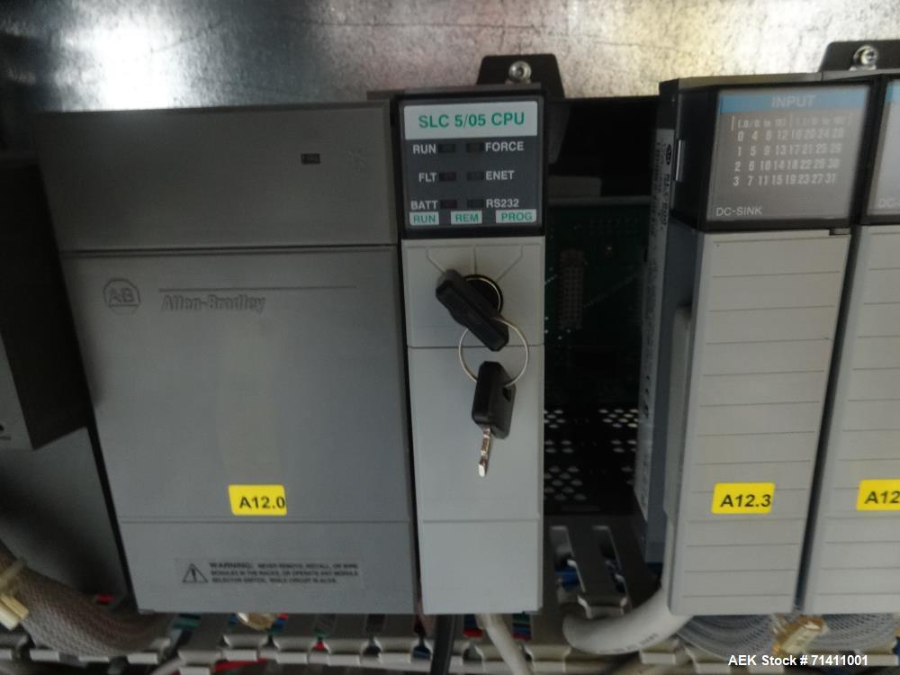 Used Marchesini Model MA352S Automatic Vial/Bottle Cartoner with Vison System