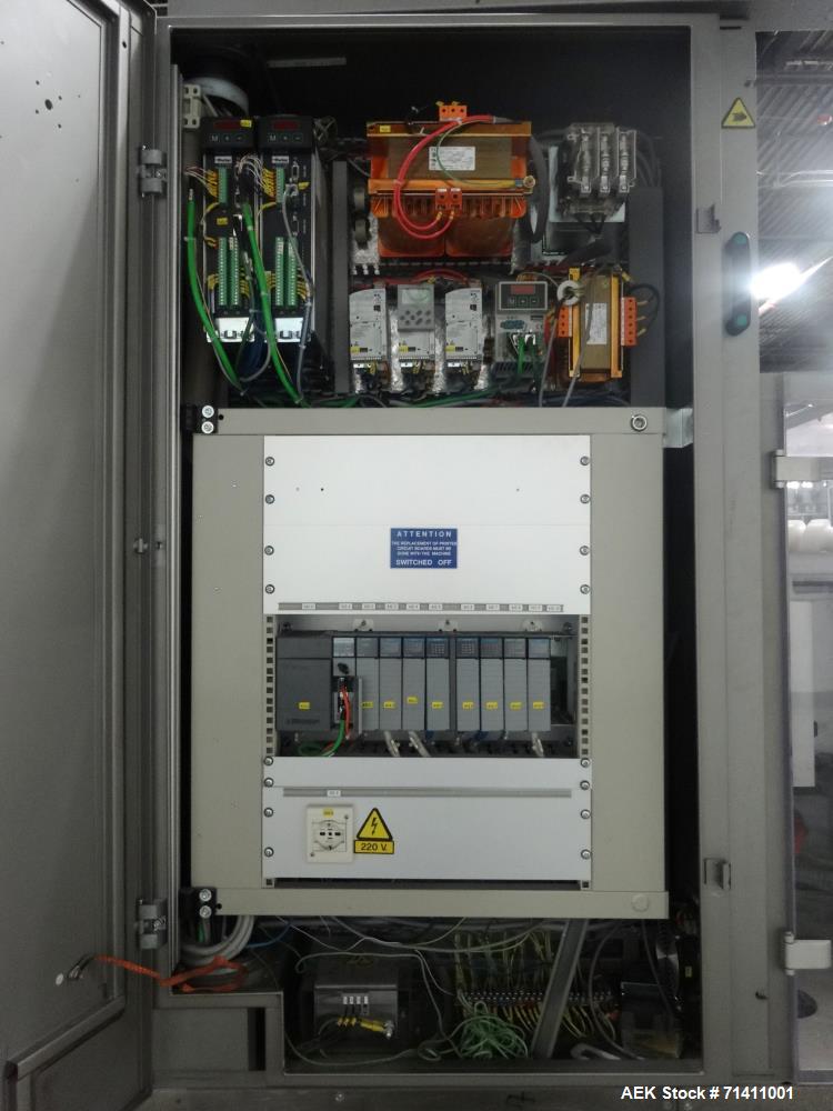Used Marchesini Model MA352S Automatic Vial/Bottle Cartoner with Vison System