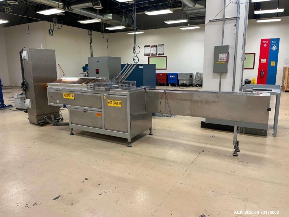 Used Norden NP1400-NX Horizontal Cartoner – 140 Tubes/Min, Glue Ready