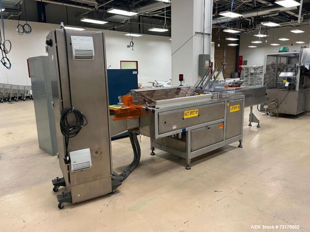 Used Norden NP1400-NX Horizontal Cartoner – 140 Tubes/Min, Glue Ready