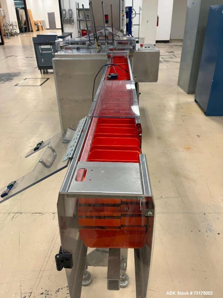 Used Norden NP1400-NX Horizontal Cartoner – 140 Tubes/Min, Glue Ready
