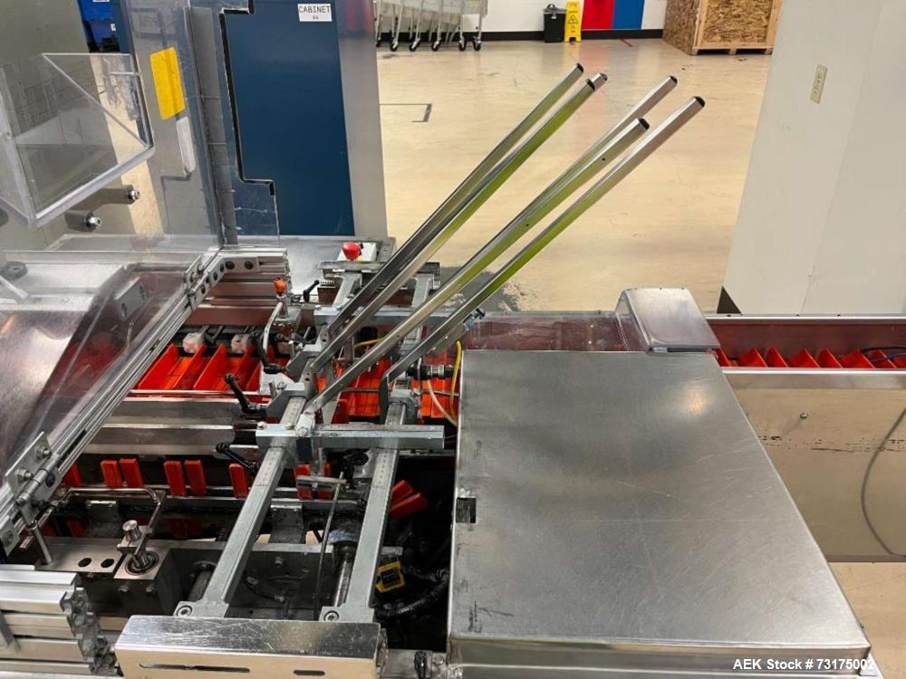 Used Norden NP1400-NX Horizontal Cartoner – 140 Tubes/Min, Glue Ready