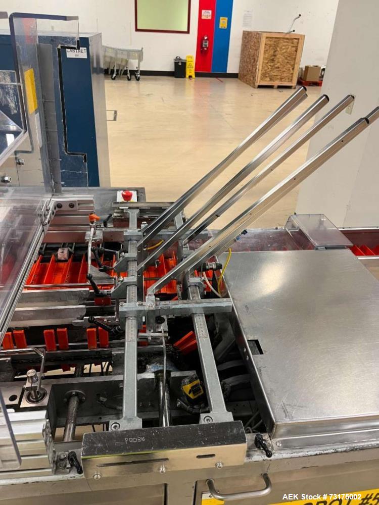 Used Norden NP1400-NX Horizontal Cartoner – 140 Tubes/Min, Glue Ready
