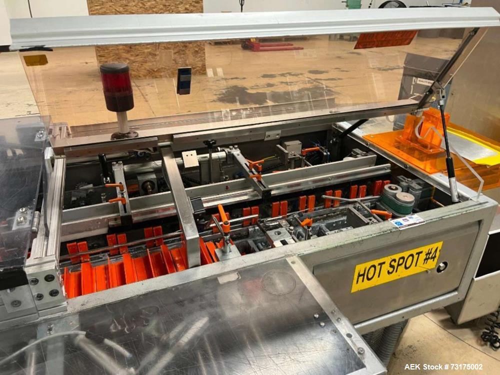 Used Norden NP1400-NX Horizontal Cartoner – 140 Tubes/Min, Glue Ready
