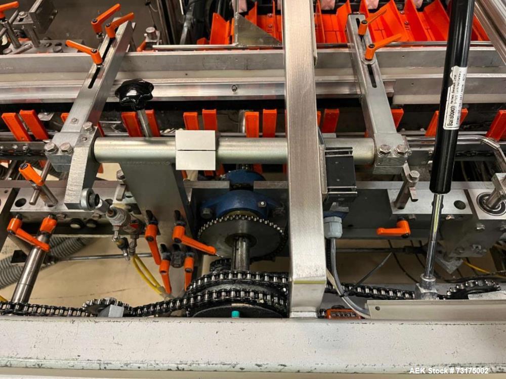 Used Norden NP1400-NX Horizontal Cartoner – 140 Tubes/Min, Glue Ready