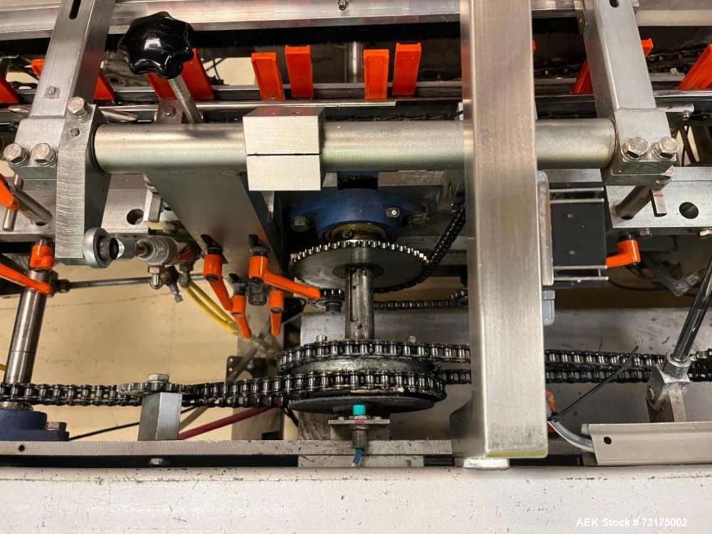 Used Norden NP1400-NX Horizontal Cartoner – 140 Tubes/Min, Glue Ready
