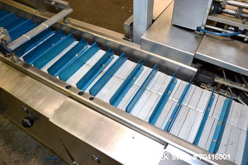 Used PamPac Model CP 120 Automatic Horizontal Blister Cartoner.