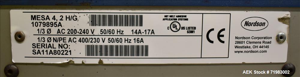 Used- Econocorp (Econoseal) Pegasus Automatic Horizontal Continuous Motion Hot M