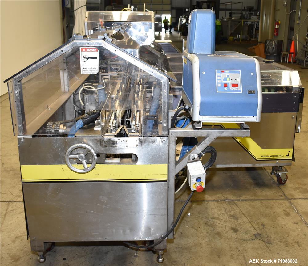 Used Econocorp (Econoseal) Pegasus Automatic Horizontal Continuous Motion Hot M