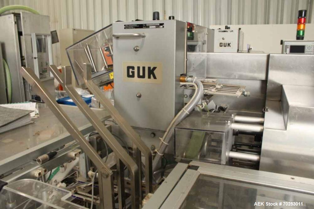 Used Promatic cartoning machine for packing of bottles or tubes into cartons