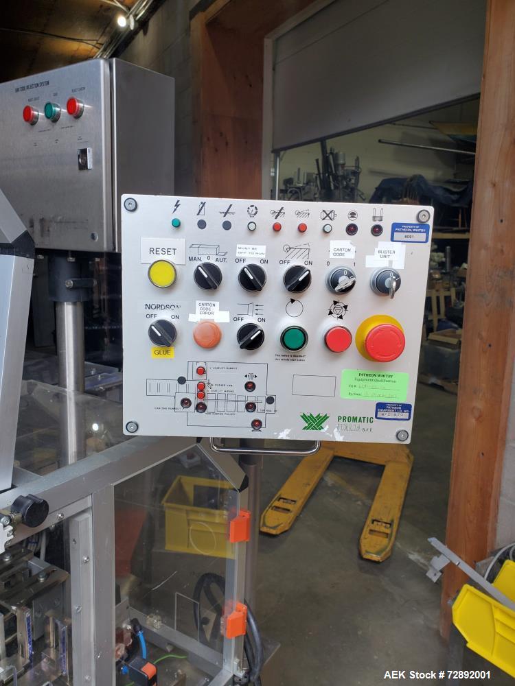 Used Promatic Model AS60 Automatic Horizontal Cartoner