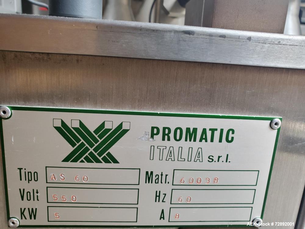 Used Promatic Model AS60 Automatic Horizontal Cartoner