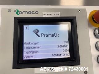 Used Romaco Promatic Horizontal Automatic Load Cartoner