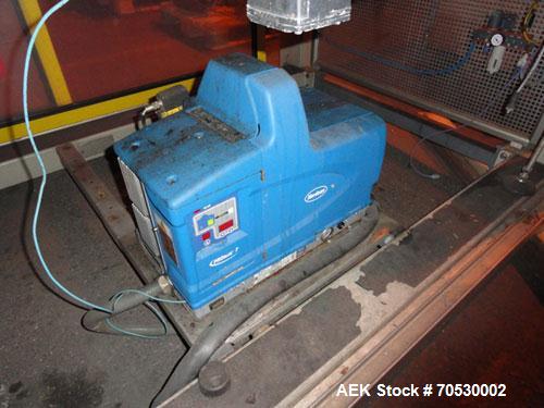 Used SMI Cardboard Sleeve Multipacker, Model MP200 RD.200 Packs/minute; fully automatic; can pack plastic, metal or glass containers in overwrapping cardboard sleeves; can be packed in OTT (Over The ...