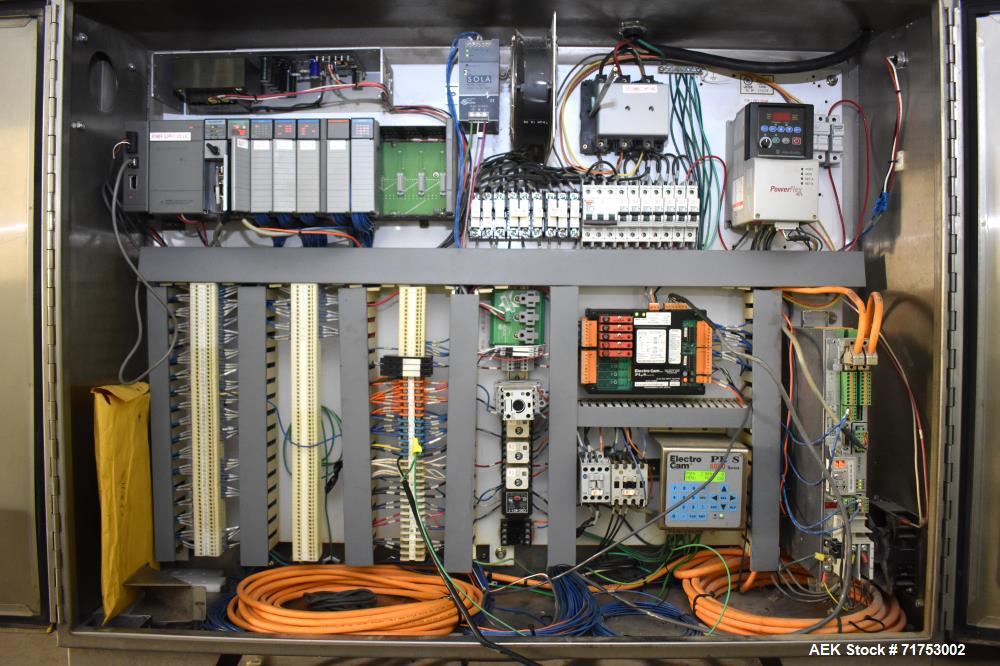 Used Serpa Model 5000AL Automatic Horizontal Cartoner with Glue Flap Closure
