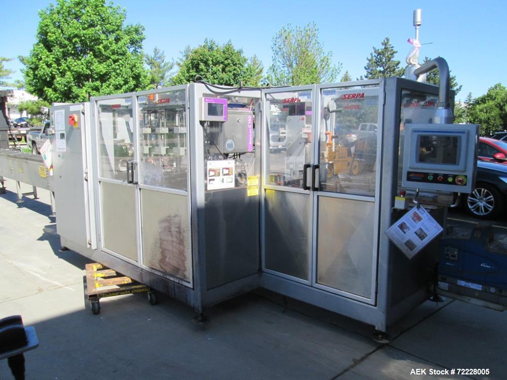 Used Serpa Model 5000AL Automatic Horizontal Cartoner