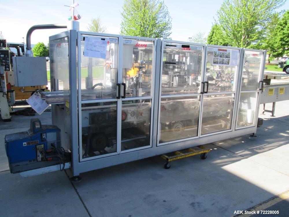 Used Serpa Model 5000AL Automatic Horizontal Cartoner