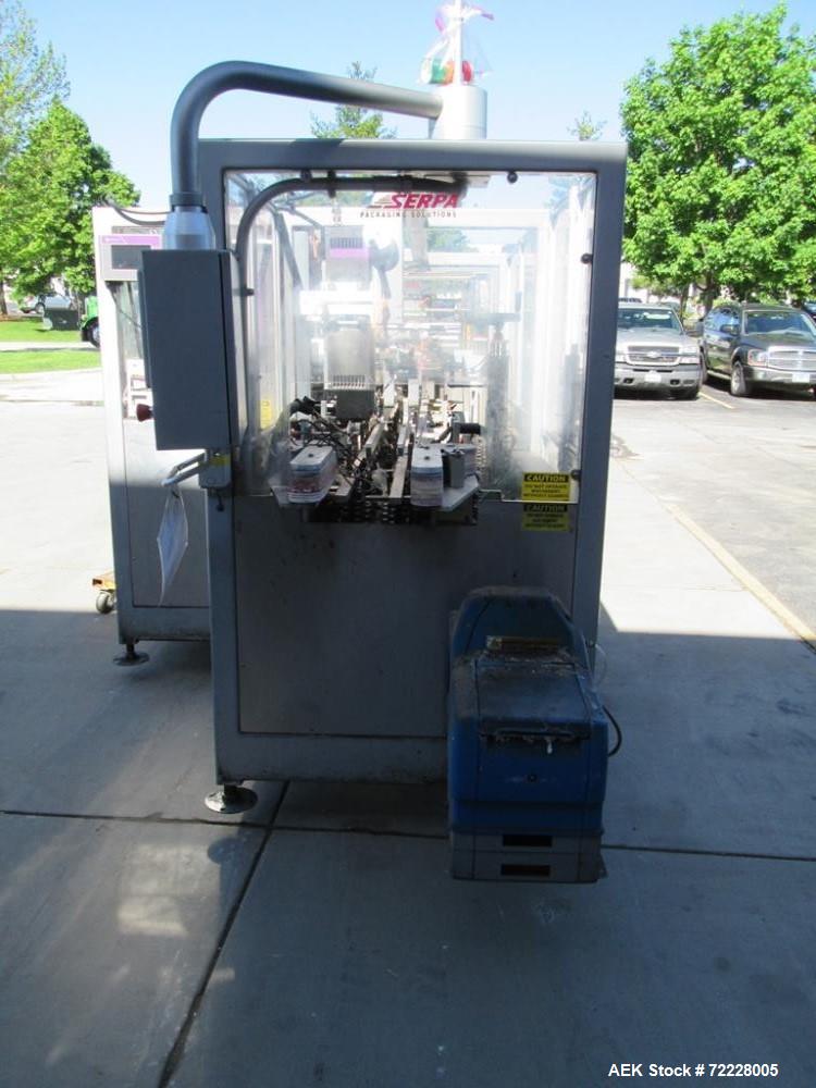 Used Serpa Model 5000AL Automatic Horizontal Cartoner