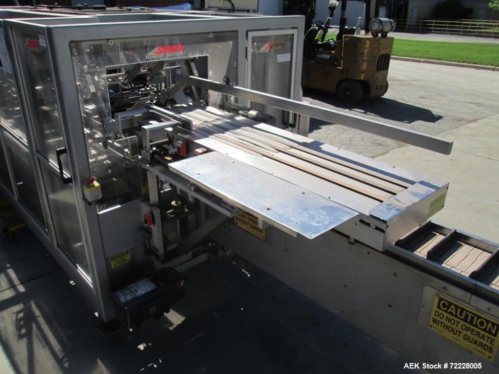 Used Serpa Model 5000AL Automatic Horizontal Cartoner