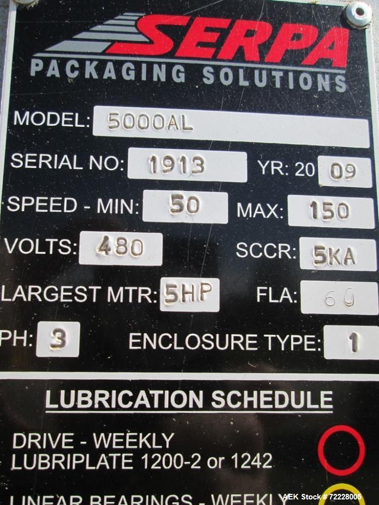 Used Serpa Model 5000AL Automatic Horizontal Cartoner