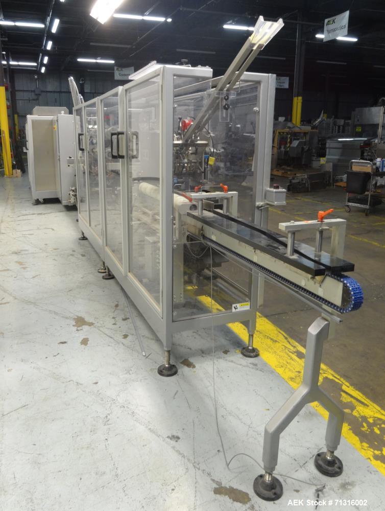 Used Serpa Model P100 Balcony-Style Automatic Horizontal Tuck Cartoner