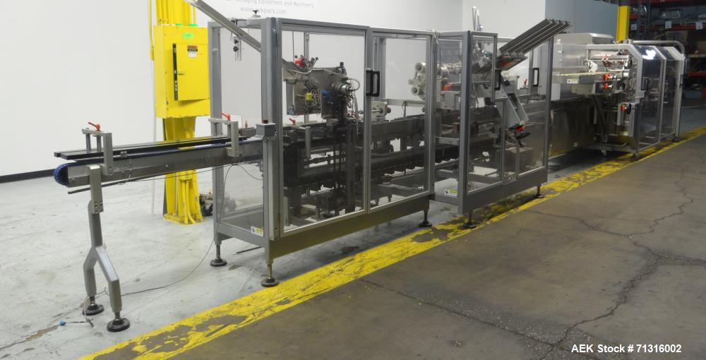 Used Serpa Model P100 Balcony-Style Automatic Horizontal Tuck Cartoner