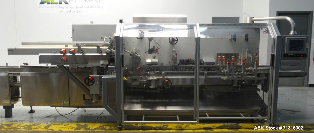 Used Serpa Model P100 Balcony-Style Automatic Horizontal Tuck Cartoner
