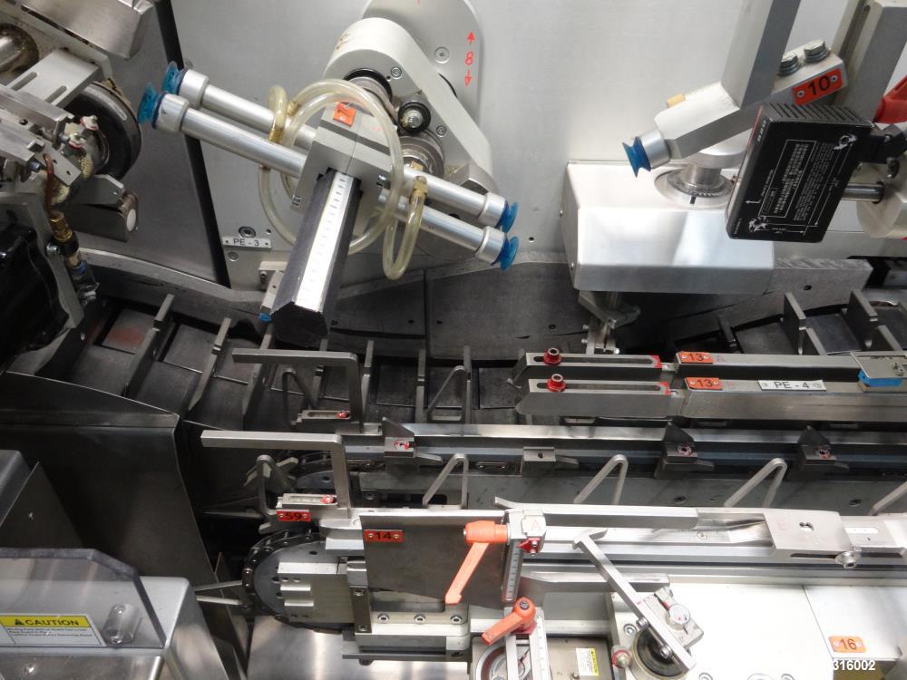 Used Serpa Model P100 Balcony-Style Automatic Horizontal Tuck Cartoner