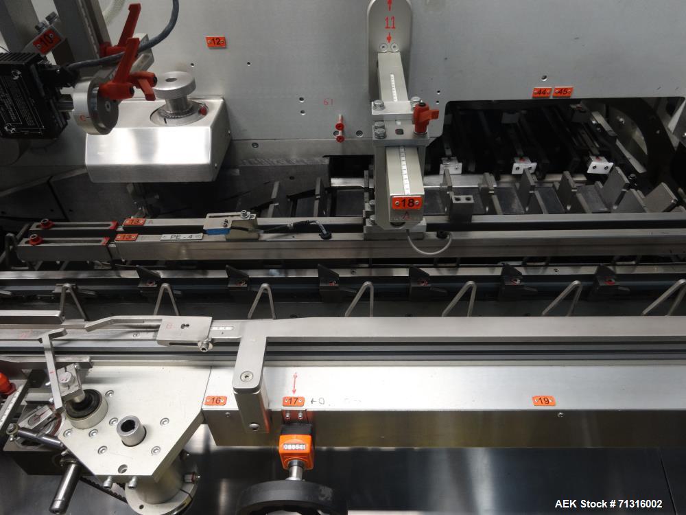 Used Serpa Model P100 Balcony-Style Automatic Horizontal Tuck Cartoner