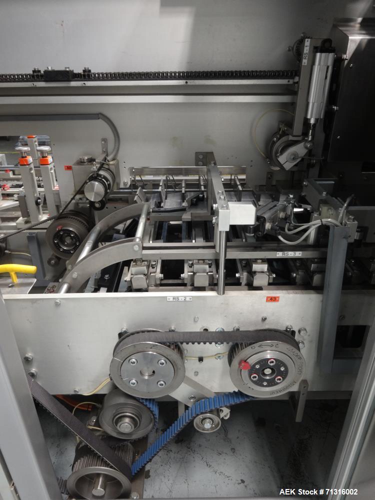 Used Serpa Model P100 Balcony-Style Automatic Horizontal Tuck Cartoner