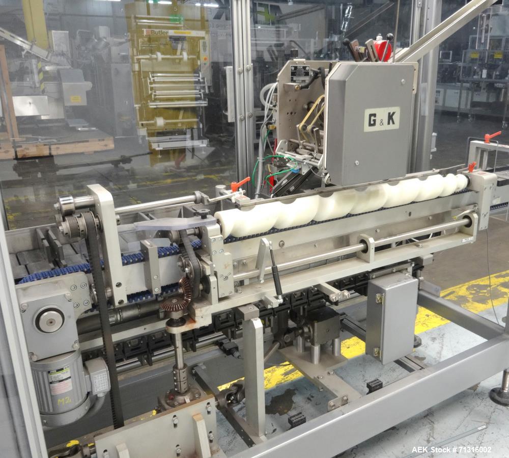 Used Serpa Model P100 Balcony-Style Automatic Horizontal Tuck Cartoner