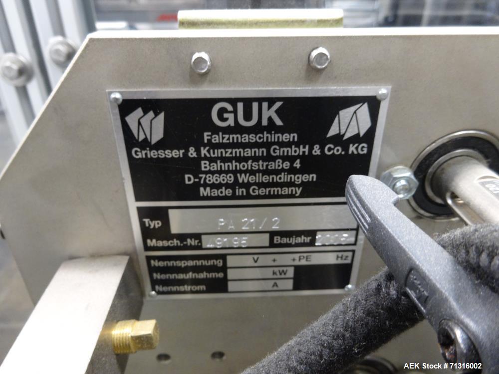 Used Serpa Model P100 Balcony-Style Automatic Horizontal Tuck Cartoner