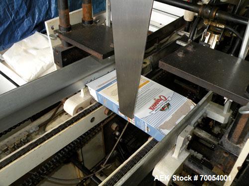 Used Superior 30 Automatic Horizontal Glue Cartoner, Model 30