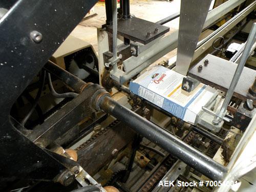 Used Superior 30 Automatic Horizontal Glue Cartoner, Model 30
