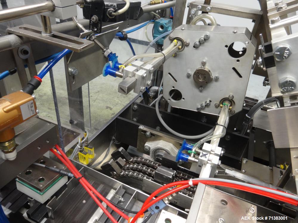 Used Thiele Model Servostar 160 Automatic Horizontal Hot Melt Glue Cartoner
